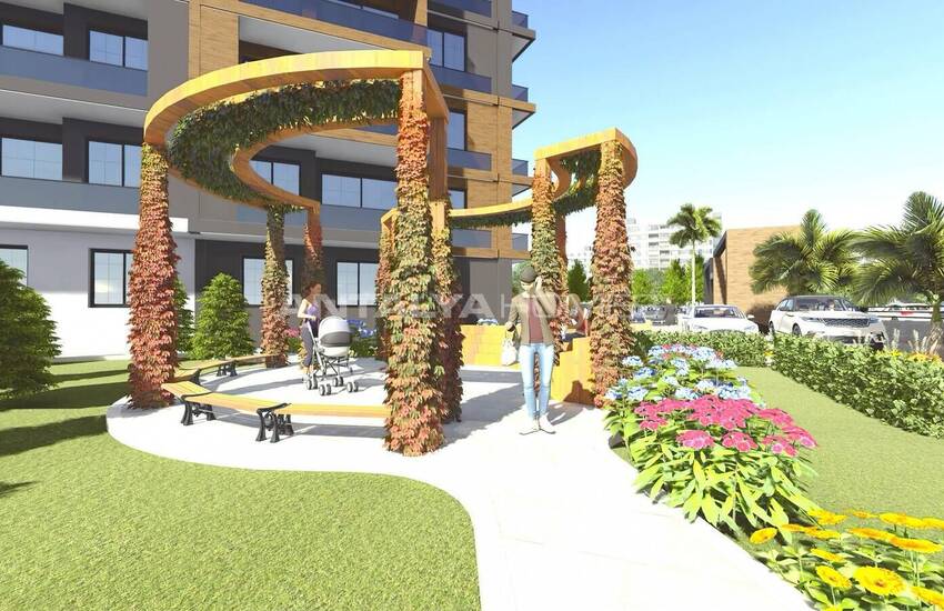 Apartments Within Walking Distance of the Beach in Mersin Tomuk 15
