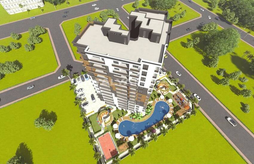 Apartments Within Walking Distance of the Beach in Mersin Tomuk 2
