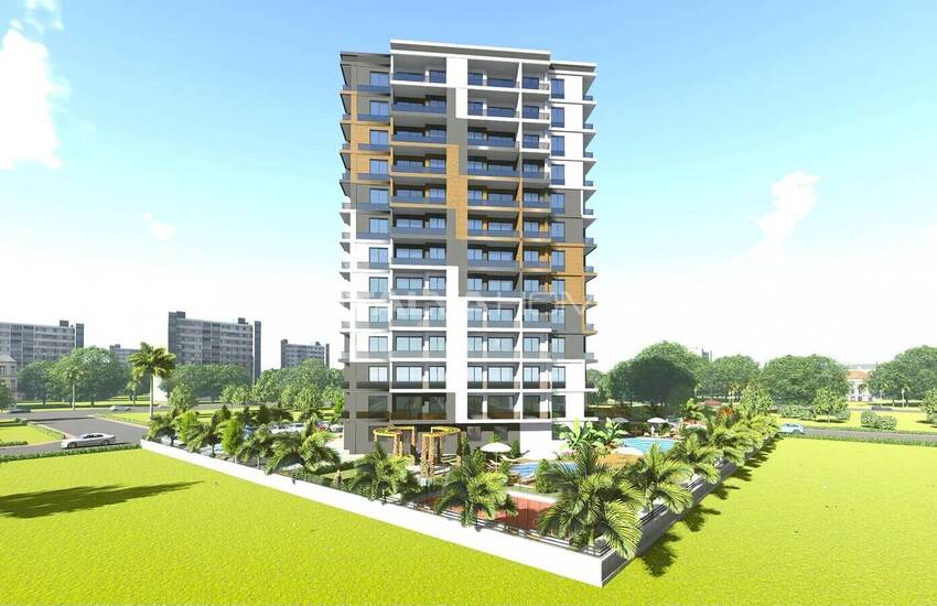 Apartments Within Walking Distance of the Beach in Mersin Tomuk 1