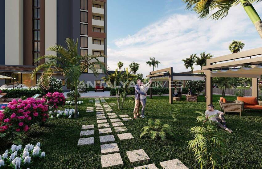 Lägenheter Med Havsutsikt I Ett Komplex Med Pool I Mersin, Tece 7