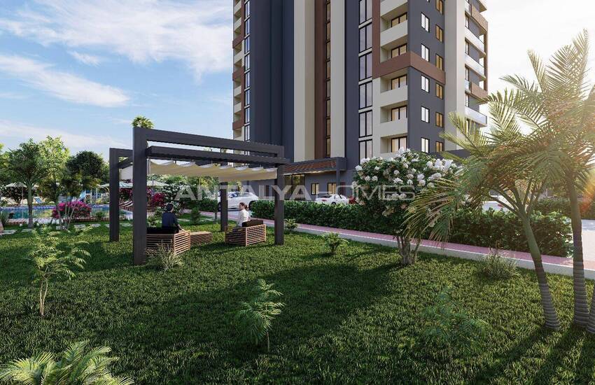 Lägenheter Med Havsutsikt I Ett Komplex Med Pool I Mersin, Tece 9