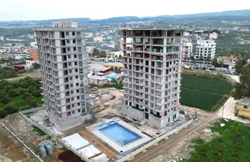 Apartments Suitable for Investment in Mersin Erdemli 1