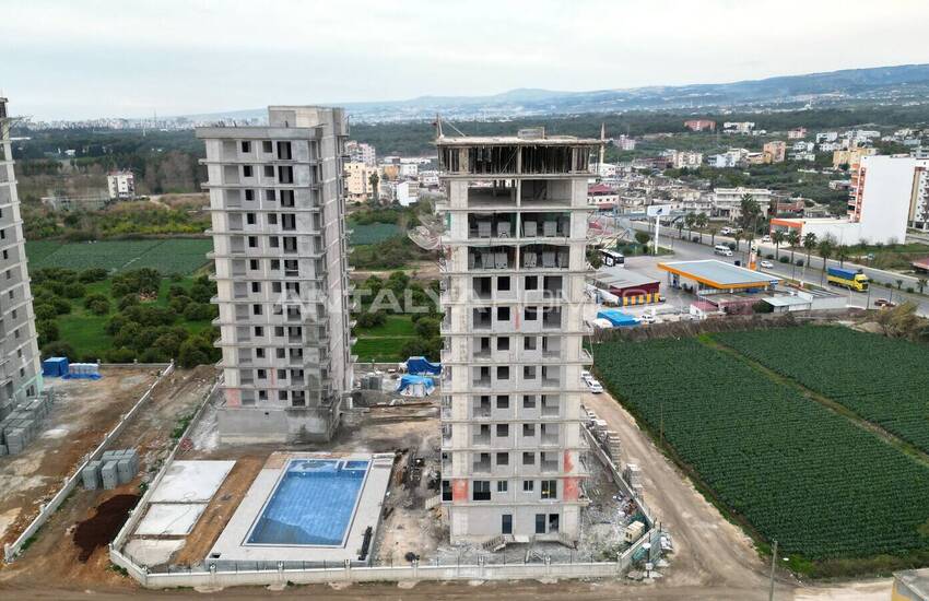 Apartments Suitable for Investment in Mersin Erdemli 2