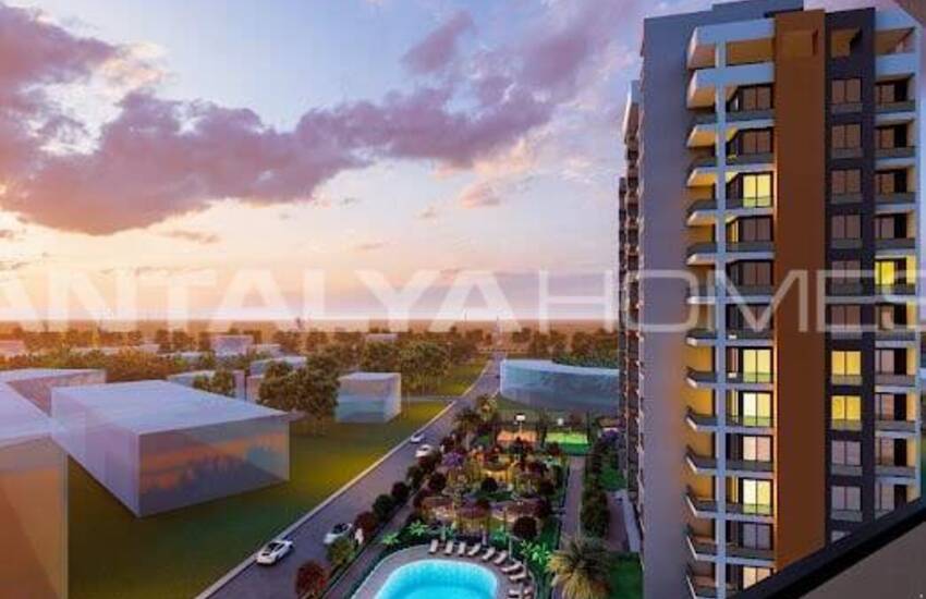 Chic Investment Apartments for Sale Mersin, Tece
