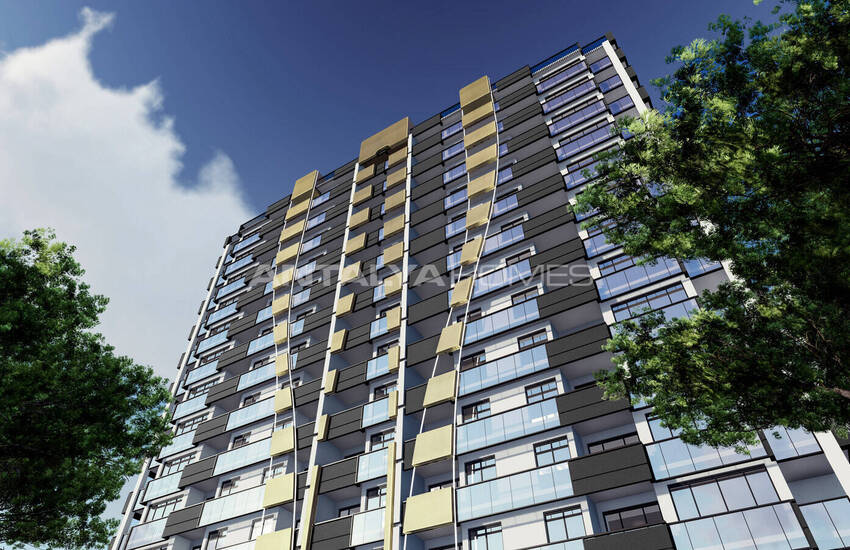 Appartementen Met 1 Slaapkamer In Boetiekcomplex In Mersin Mezitli 1