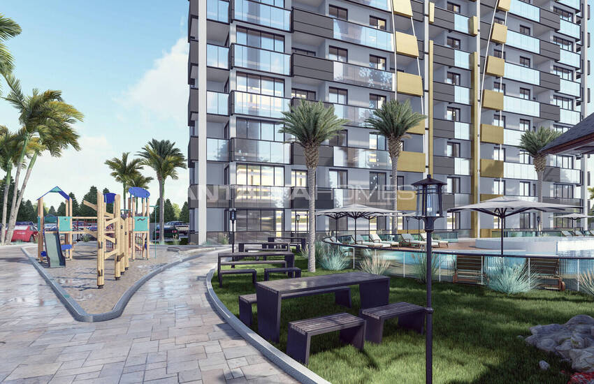 Appartementen Met 1 Slaapkamer In Boetiekcomplex In Mersin Mezitli 7