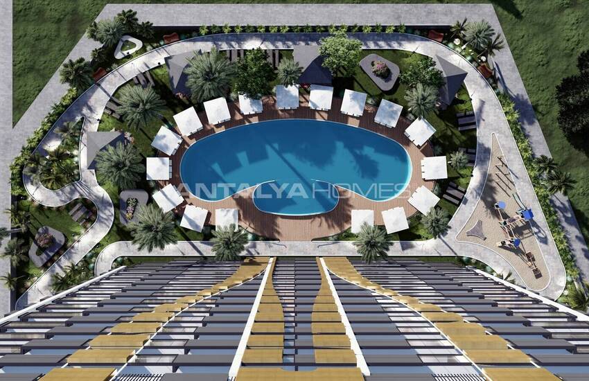 Appartementen Met 1 Slaapkamer In Boetiekcomplex In Mersin Mezitli 3