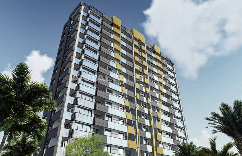 Appartementen Met 1 Slaapkamer In Boetiekcomplex In Mersin Mezitli 2