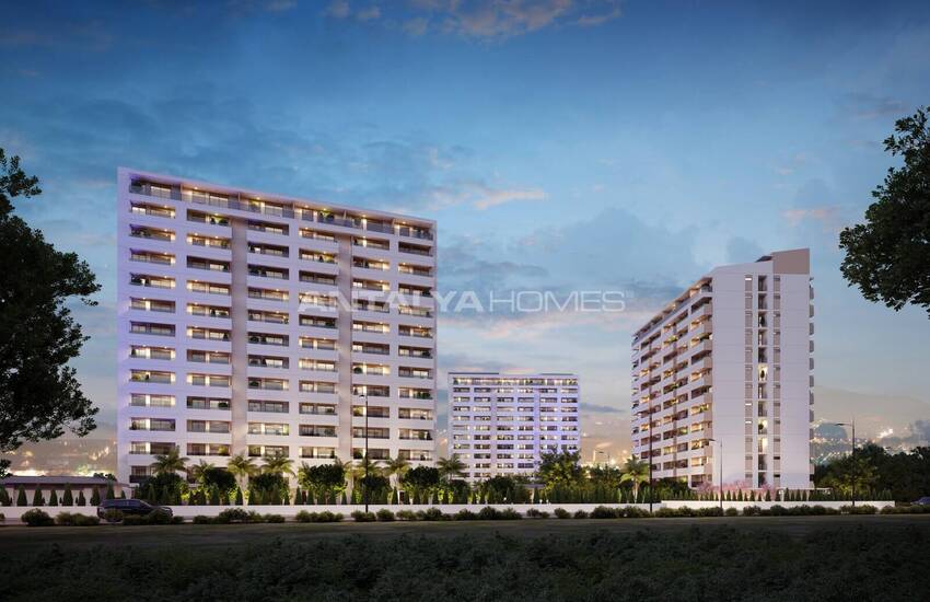 Sea and City View Apartments for Sale in Mersin Mezitli 8