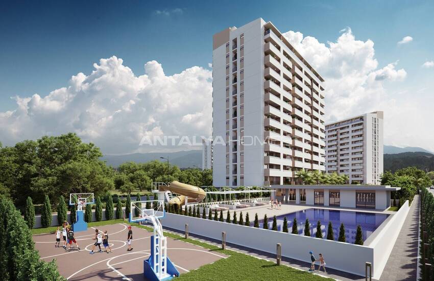 Sea and City View Apartments for Sale in Mersin Mezitli 10