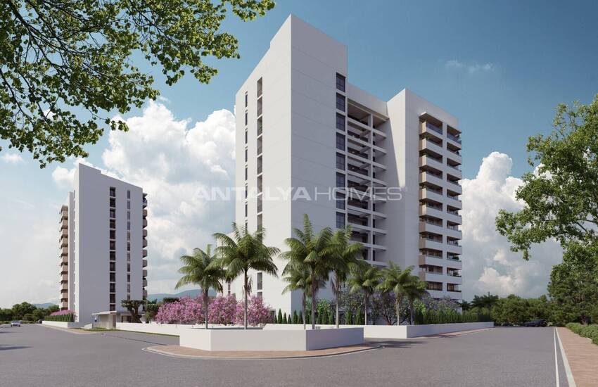 Sea and City View Apartments for Sale in Mersin Mezitli 1