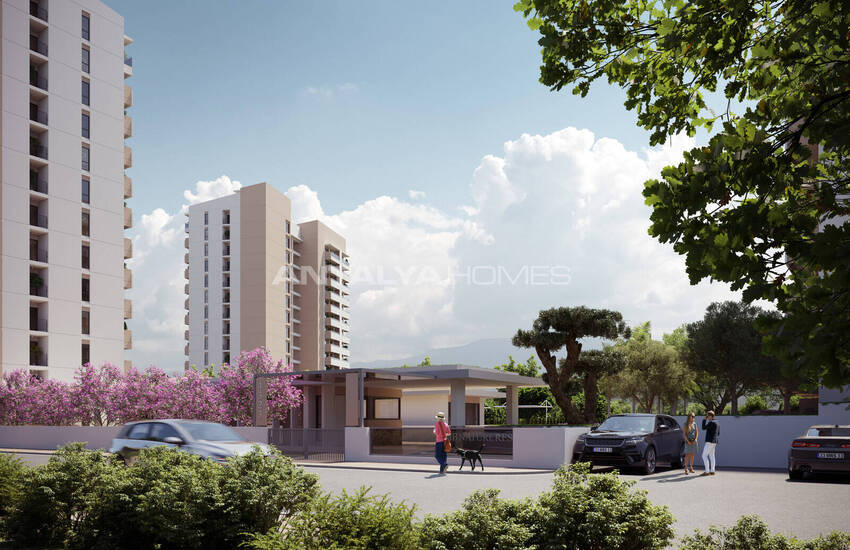 Sea and City View Apartments for Sale in Mersin Mezitli 4
