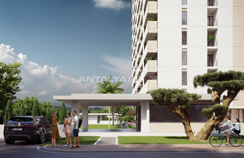 Sea and City View Apartments for Sale in Mersin Mezitli 5