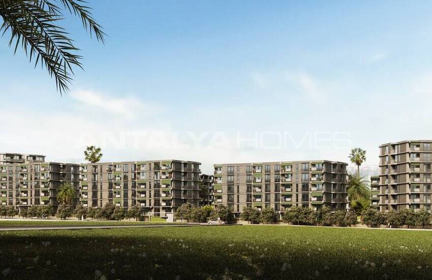 Mersin Mezitli'de Zengin Olanaklı Sitede Satılık 3+1 Daireler 1