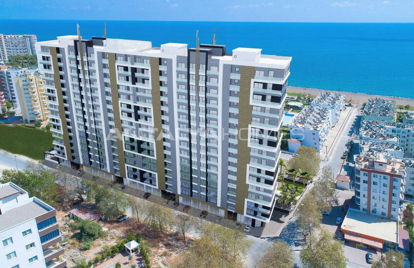 Properties for Sale in a Complex with Aquapark in Mersin