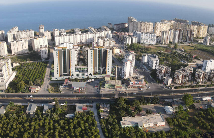 Luxe Appartementen Zee-en Stadszicht In Mersin Tomuk