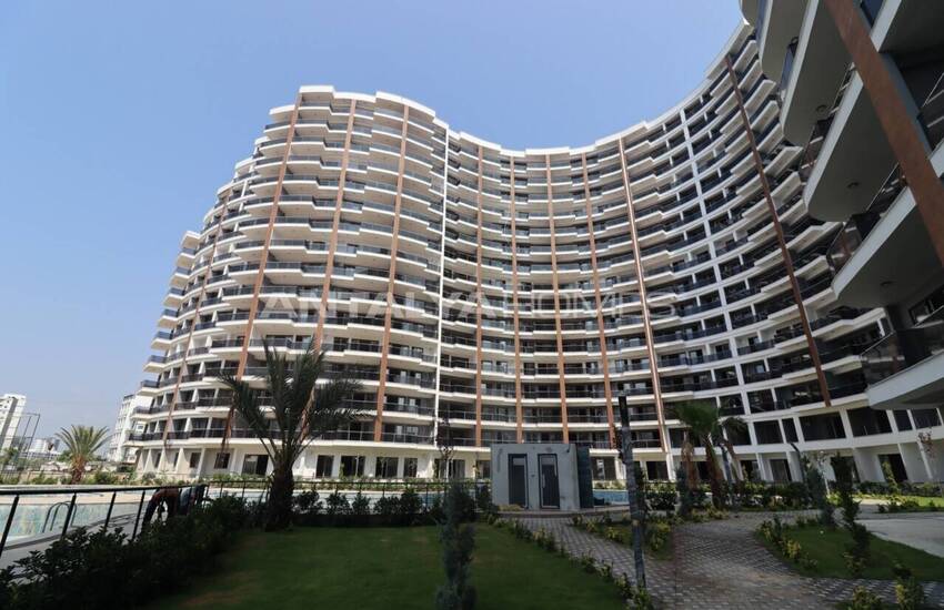 Квартиры с Видом на Город и Море в Мерсине, Томюк 5