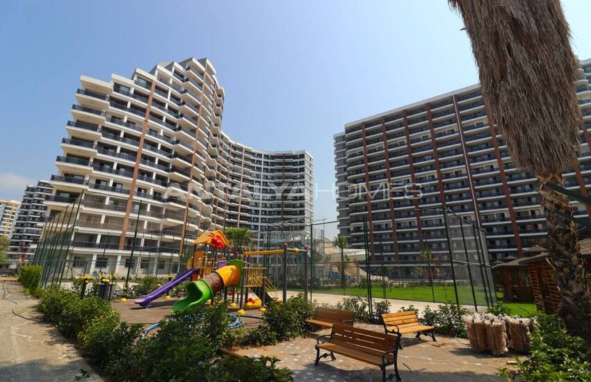 Квартиры с Видом на Город и Море в Мерсине, Томюк 2