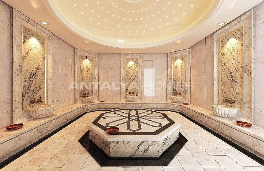 Квартиры в Комплексе с Аквапарком в Тедже, Мерсин 15