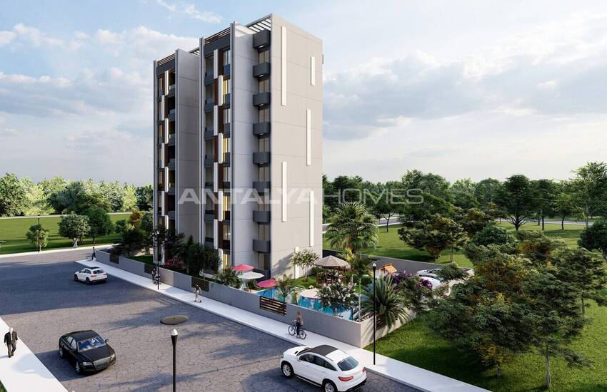 آپارتمان هایی در فاصله پیاده روی از ساحل در مرسین 2