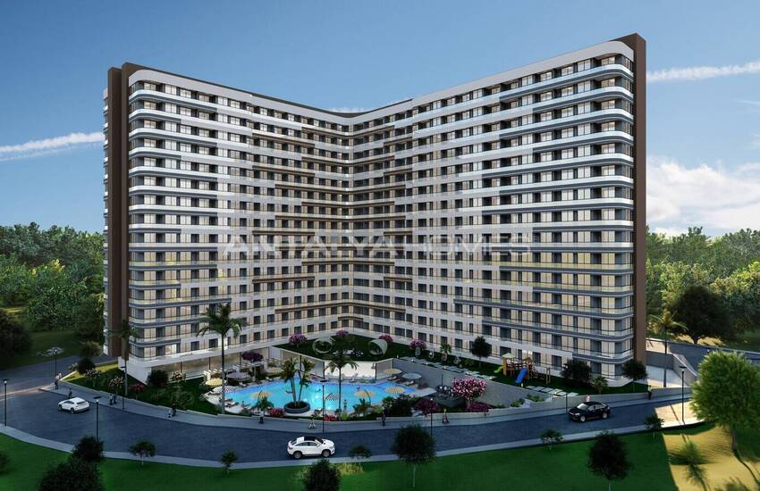 Квартиры с Видом на Природу Рядом с Морем в Мерсине, Эрдемли 1