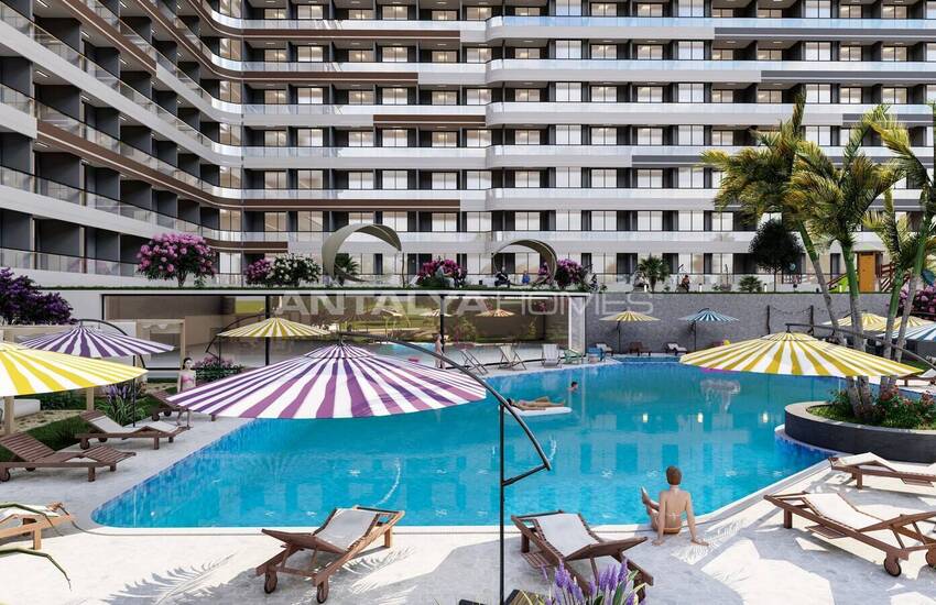 Квартиры с Видом на Природу Рядом с Морем в Мерсине, Эрдемли 4