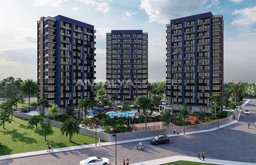 Lyxlägenheter Med Havs Och Stadsutsikt I Mersin, Mezitli