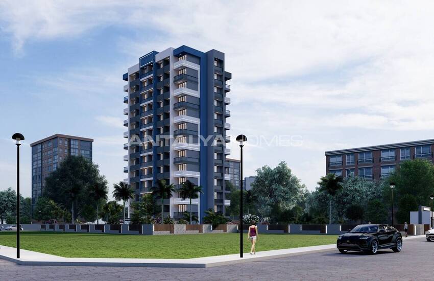 1-bedroom Modern Flats Close to the University in Mersin 2