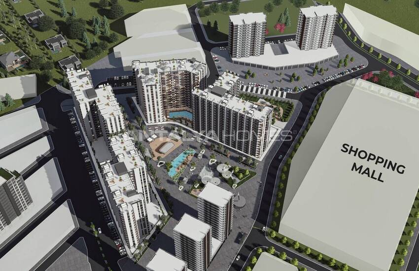 Moderna Lägenheter I Ett Nytt Komplex Nära Flygplatsen I Mersin 4