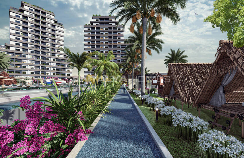 Квартиры в Мерсине, Мезитли, с Видом на Море и Город 8