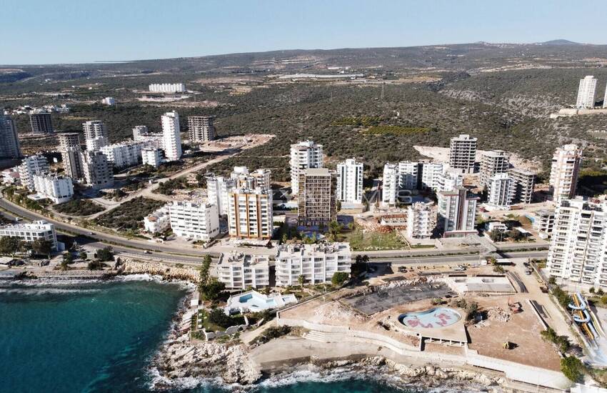 Appartementen Met Zeezicht, Privézwembad En Terrassen In Mersin 10