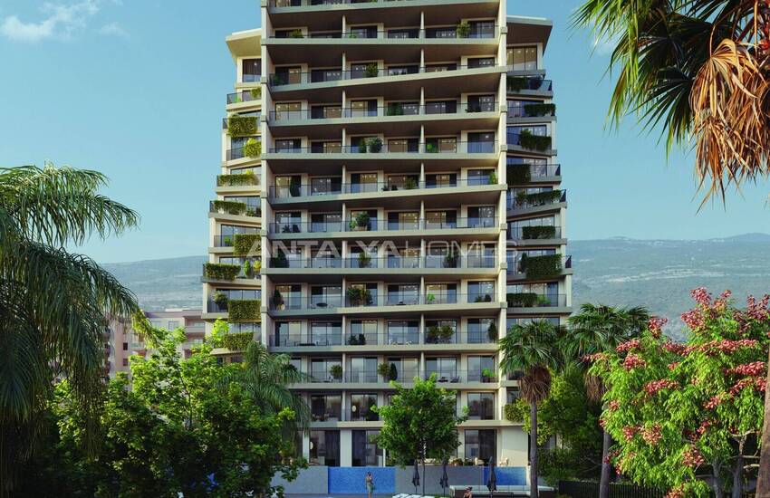 Appartementen Met Zeezicht, Privézwembad En Terrassen In Mersin 1