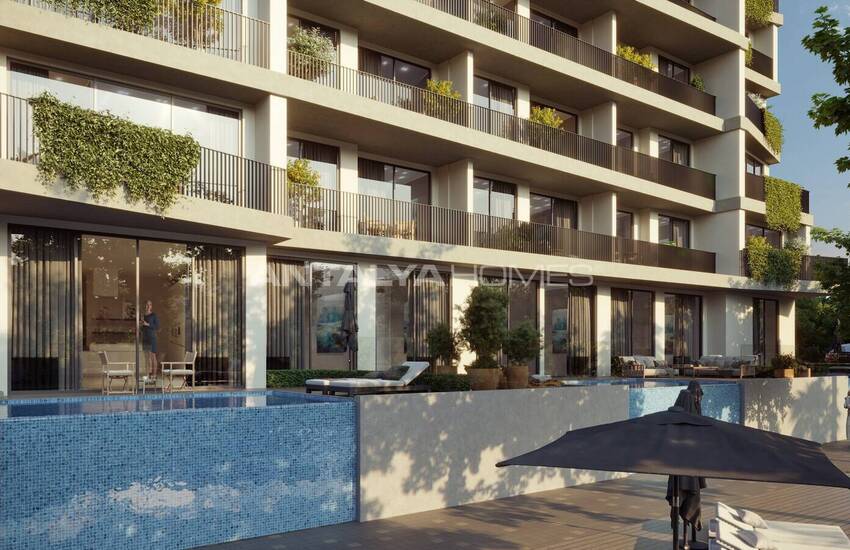 Appartementen Met Zeezicht, Privézwembad En Terrassen In Mersin 6