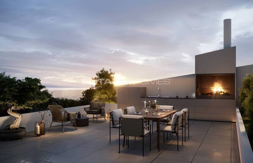 Mersin Mezitli'de Plaja Yürüme Mesafesinde Daireler 10