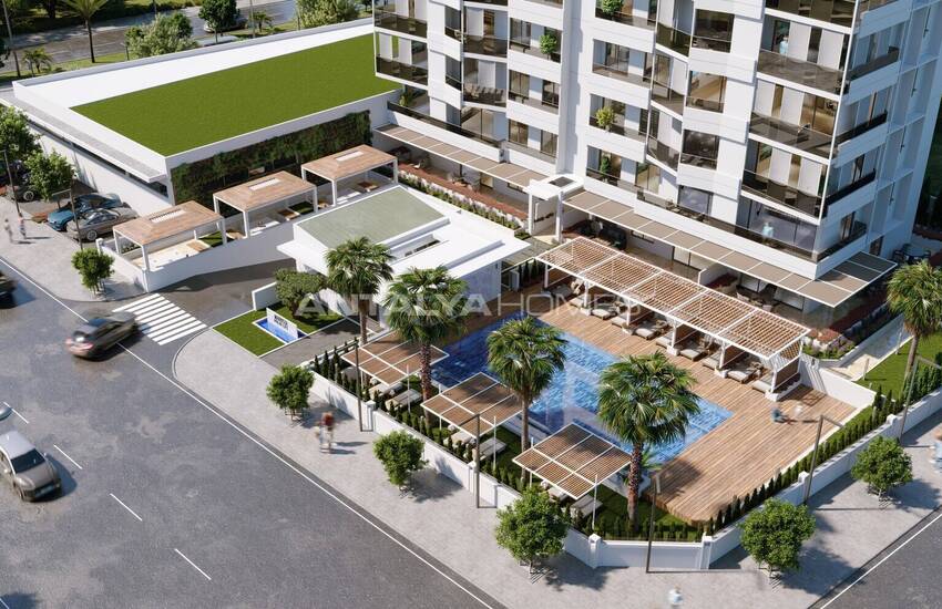 Mersin Mezitli'de Plaja Yürüme Mesafesinde Daireler 12