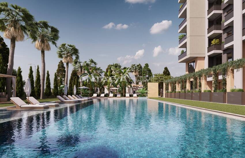 Appartements Près Des Transports Publics À Mersin Mezitli 7