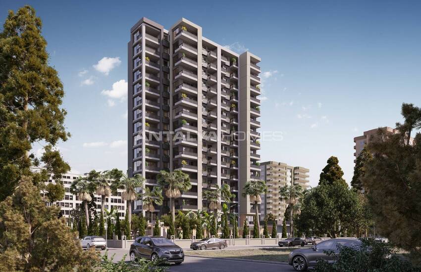 Appartements Près Des Transports Publics À Mersin Mezitli 1