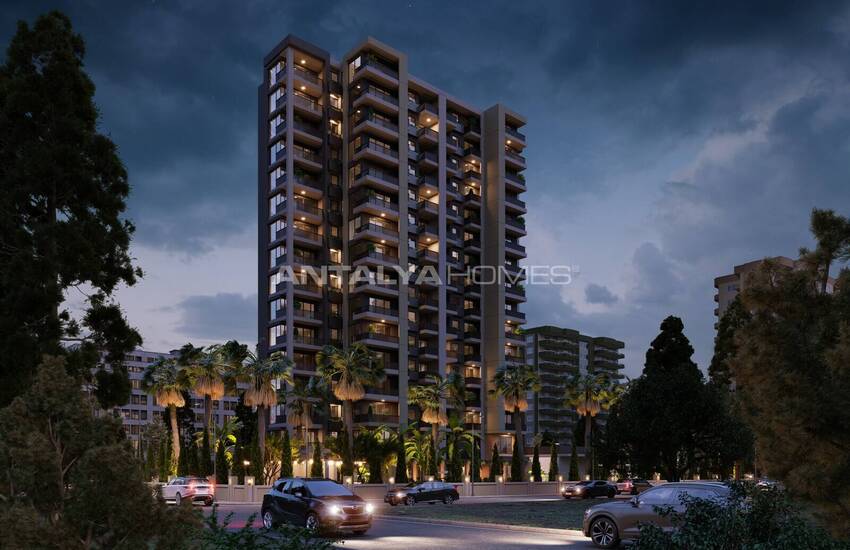 Appartements Près Des Transports Publics À Mersin Mezitli 4