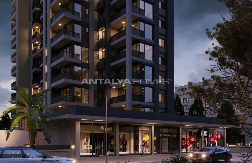 Appartements Près Des Transports Publics À Mersin Mezitli 6