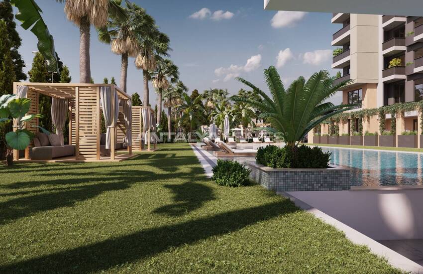 Appartements Près Des Transports Publics À Mersin Mezitli 8