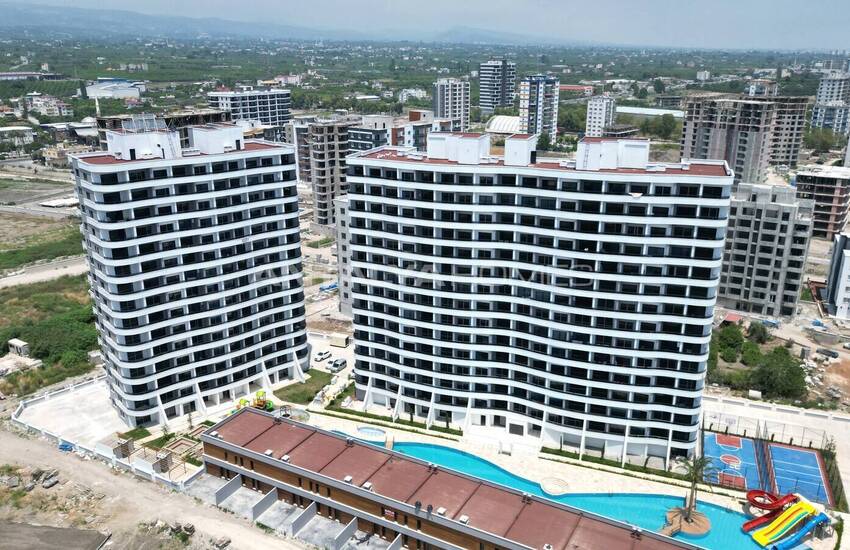 Квартира в Мерсине, Арпачбахшиш, в 300 м от Пляжа 3