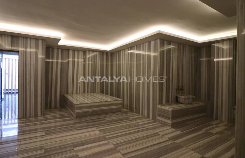 Tece'de Plaja Yürüme Mesafesinde Ebeveyn Banyolu Daireler 27