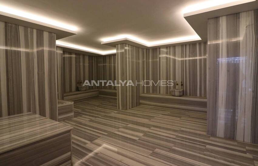 Tece'de Plaja Yürüme Mesafesinde Ebeveyn Banyolu Daireler 26