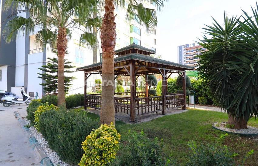 Tece'de Plaja Yürüme Mesafesinde Ebeveyn Banyolu Daireler 10