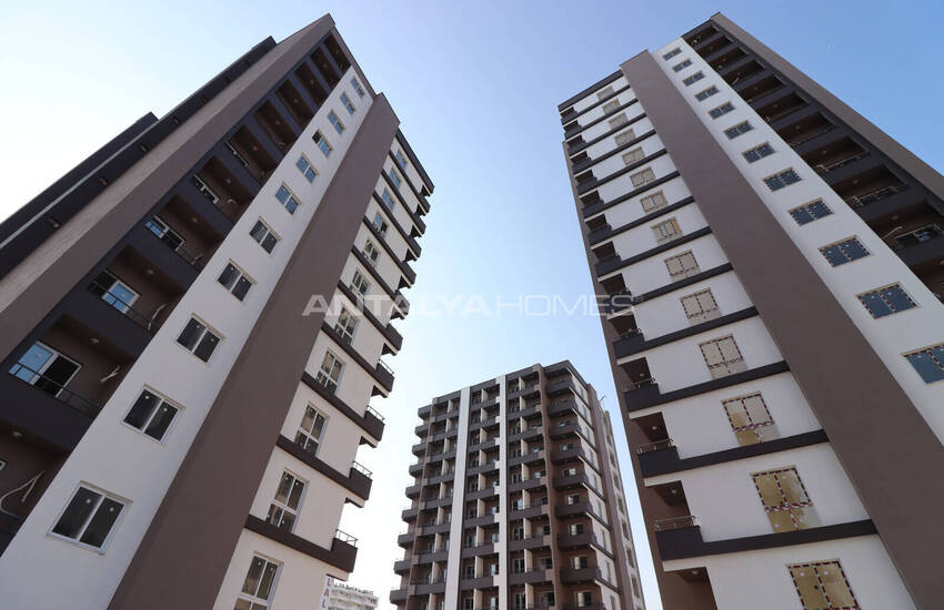 Appartements Vue Mer Et Ville Dans Un Complexe À Erdemli Mersin  4