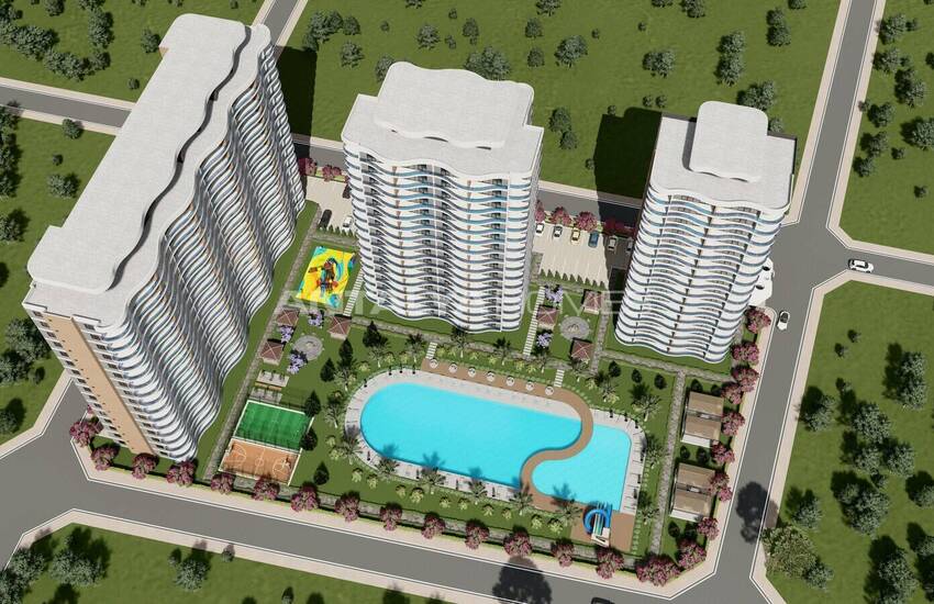 Квартиры в Мерсине в Шаговой Доступности от Пляжа 7