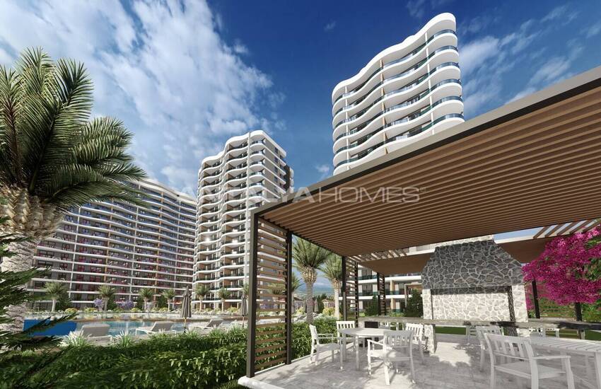 Квартиры в Мерсине в Шаговой Доступности от Пляжа 18