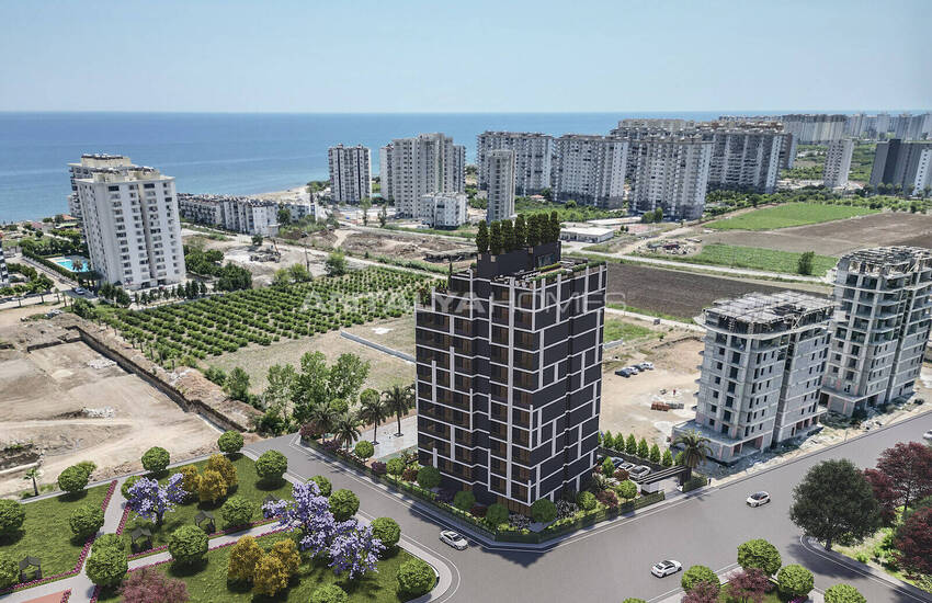 Appartements Avec Piscines Intérieures Et Extérieures À Mersin