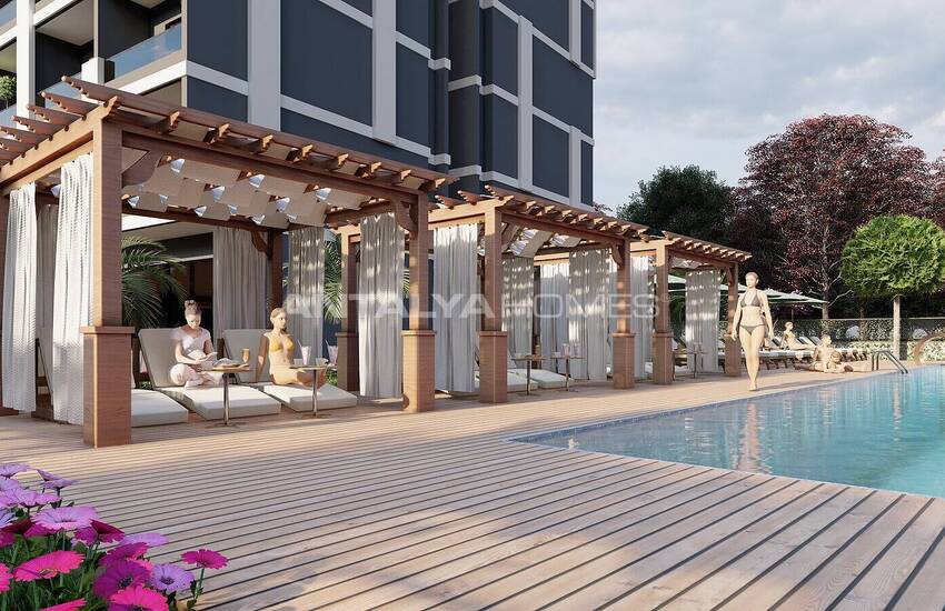Studio-wohnungen Mit Innen- Und Außenschwimmbad In Mersin 17