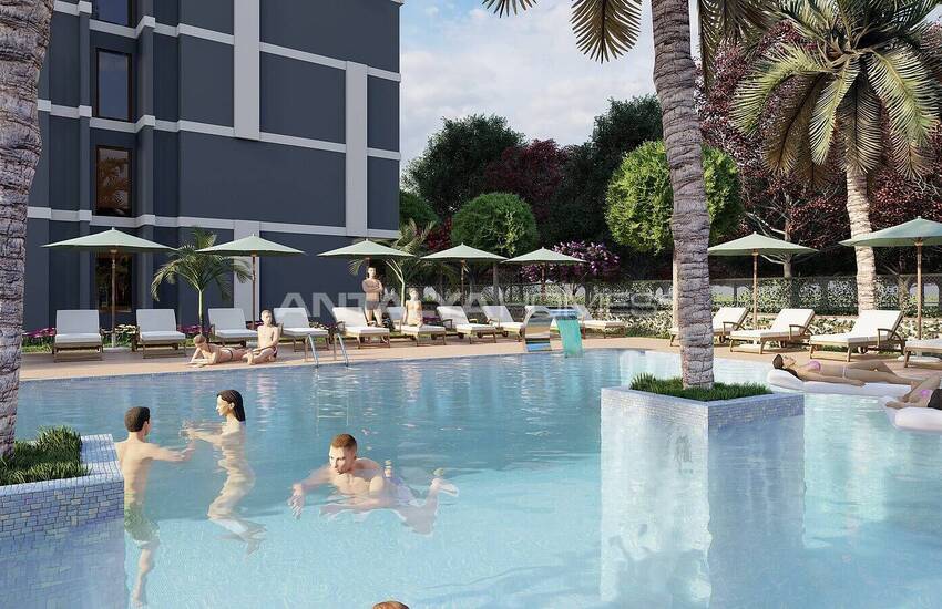 Studio-wohnungen Mit Innen- Und Außenschwimmbad In Mersin 21
